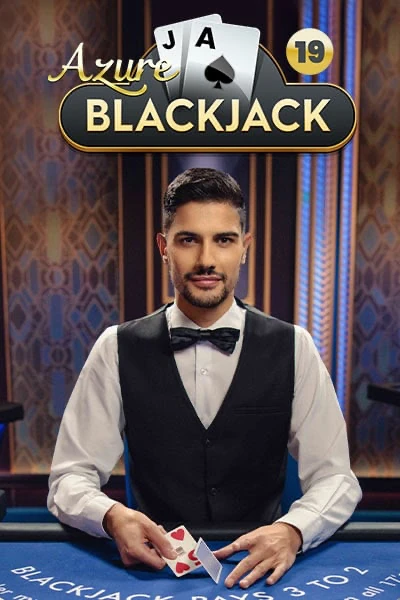 Azure Blackjack 19, live blackjack van Pragmatic Play