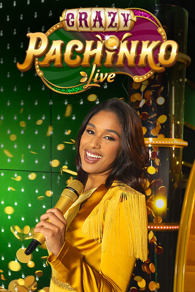Crazy Pachinko, live game show van Evolution