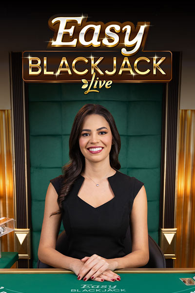 Easy Blackjack Live, live blackjack van Evolution