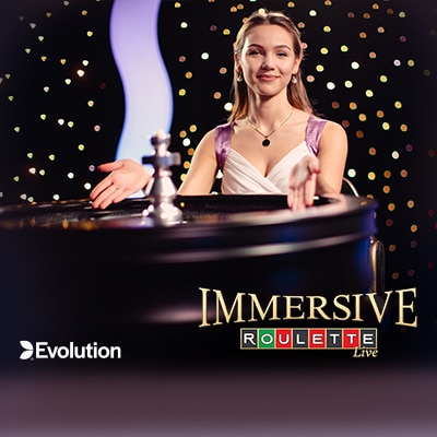 Immersive Roulette, live roulette van Evolution