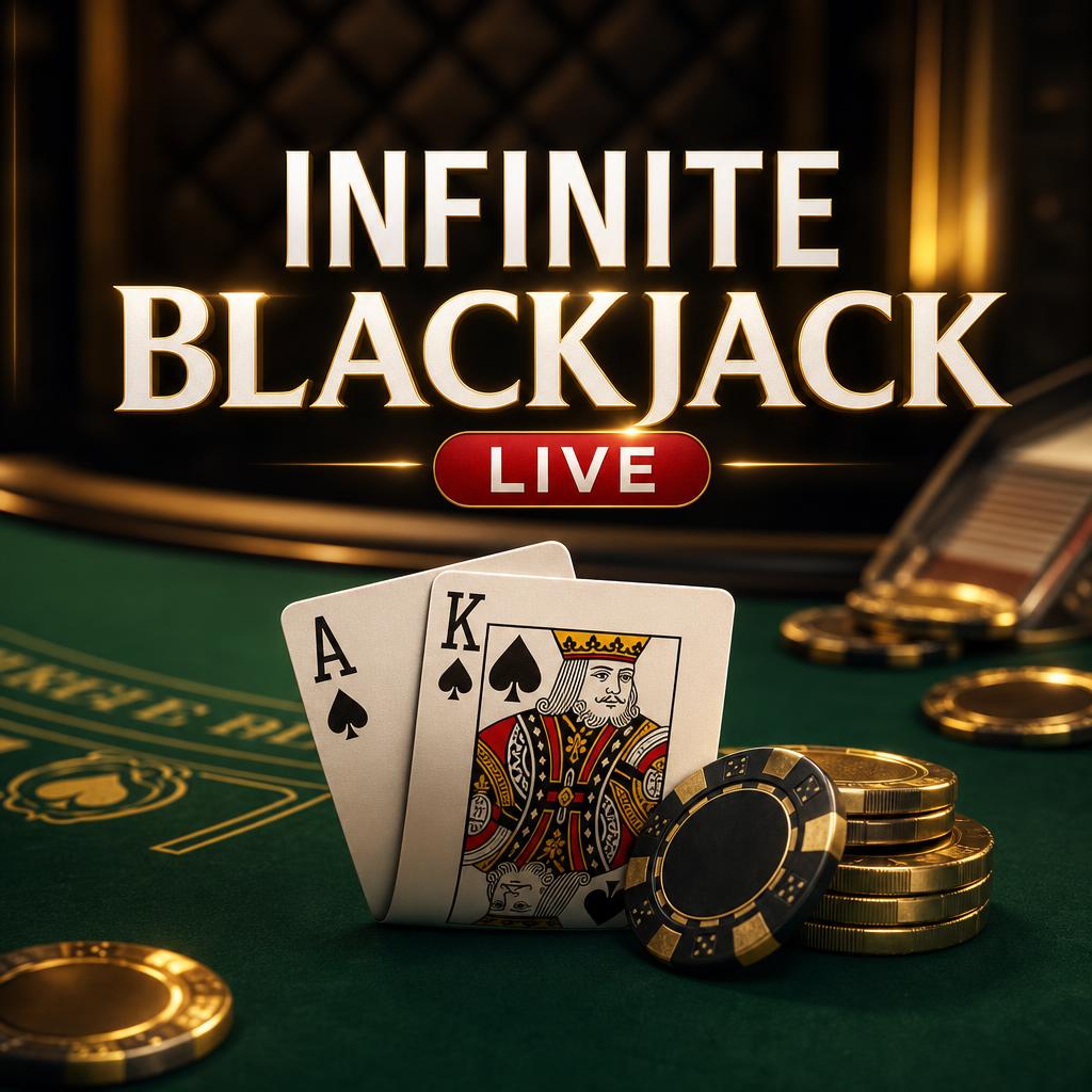 Infinite Blackjack, live blackjack van Evolution