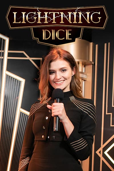 Lightning Dice, live game show van Evolution