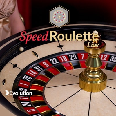 Speed Roulette, live roulette van Evolution