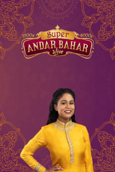 Super Andar Bahar, live game show van Ezugi