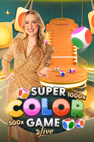 Super Color Game, live game show van Pragmatic Play