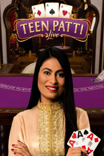 Teen Patti Live, live game show van Ezugi